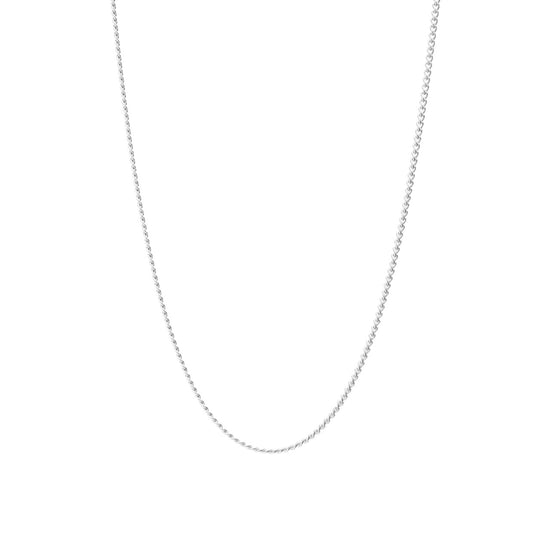 Load image into Gallery viewer, Chain | Delicate Fine Curb (Sterling Silver)
