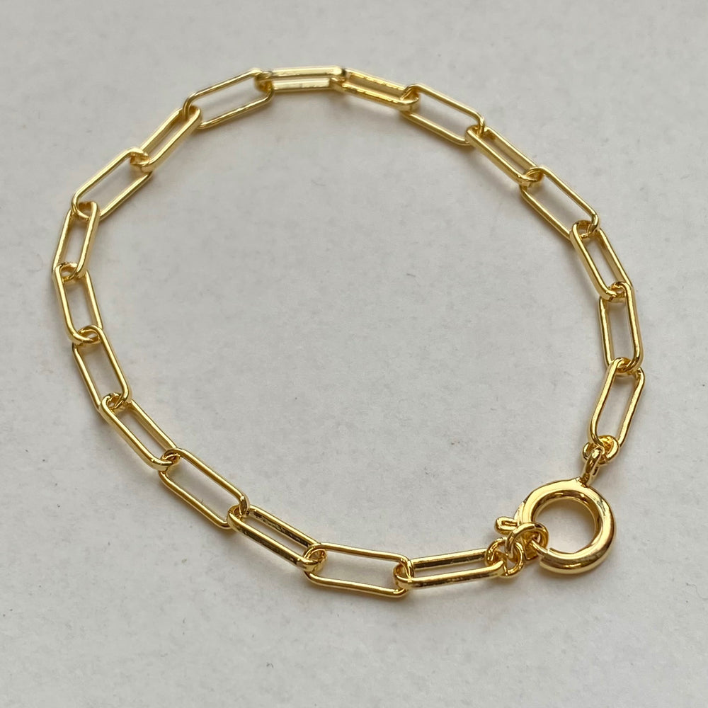 
            
                Load image into Gallery viewer, Bracelet | Chunky Chain | (Gold Plated)
            
        