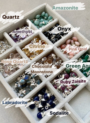 Additional Stone - Tiny Tumbled (Silver) - Decadorn